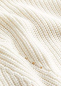 H&amp;M White Pullover Sweater