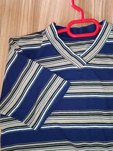 Blue Strip Tshirt
