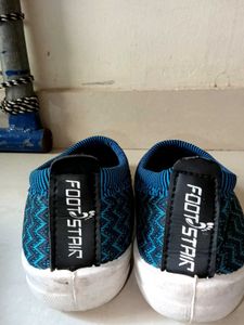 Blue Casual Shoes