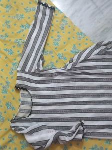 🤍Full White Iner Frock..