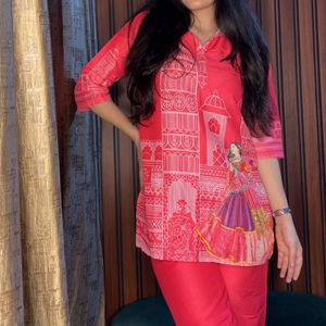 Soft Muslin Co-ord Set