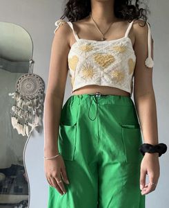 Green Parachute Pants