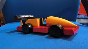 Wooden Race Car Toy