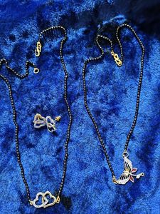 Neckpiece Mangalsutra , Earrings