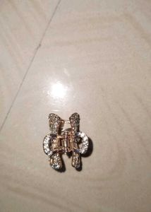 Sparkly Bow Hair Clip