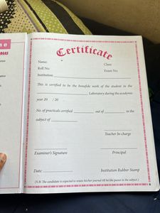Classmate Practical Exercise Book