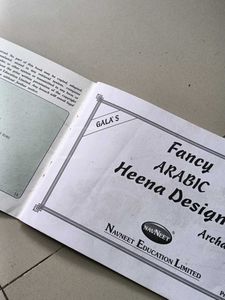 Arabic Fancy Heena Designs Book