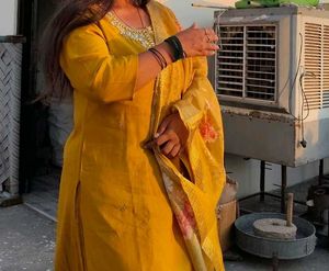 Yellow Kurta Set