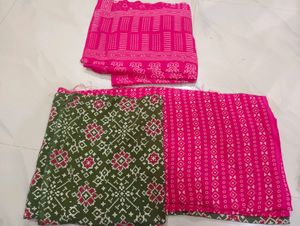 Rayon Suits Bandhej