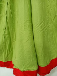 Beautiful Ruffle Sleeve Long Gown
