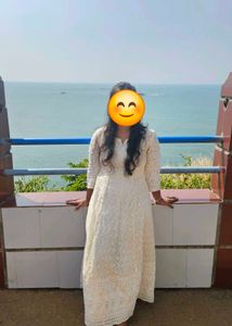 White Stunning Anarkali Kurta