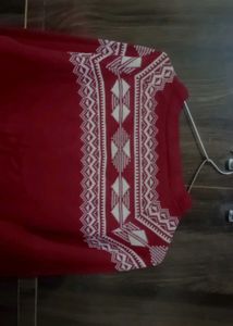 Maroon Colour Sweater