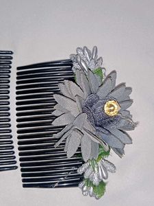 Floral Hair Comb Set