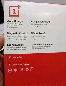New One Plus Bluetooth Neckband