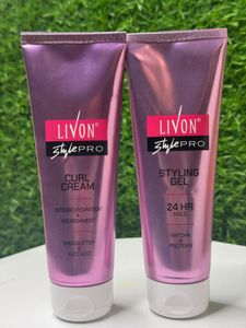 Livon Styling Gel & Curl Cream