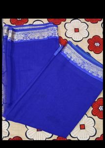 Blue Silk Saree