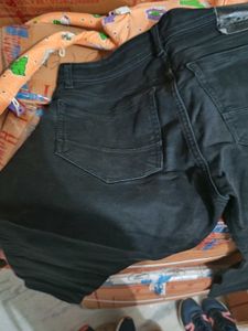 Men United Color of Benetton Black Straight Jeans