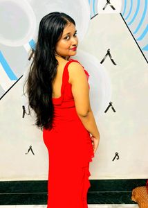 Red Dress From Urbanic By Savana