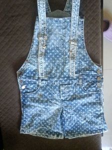 Denim Overalls Short dungree