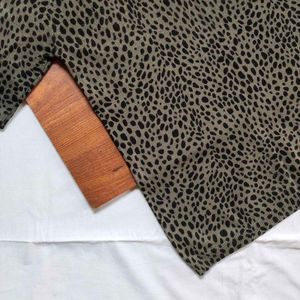 Stylish Animal Print Top