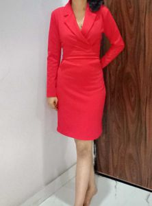 Modest Blazer Dress For Corporate Boss Girls