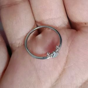 Real Sterling Silver 925 Deer Ring
