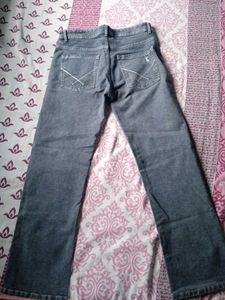 Acid Wash Black Jeans