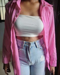 Barbie pink cute Top for Women 💘