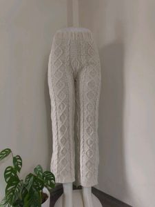 Crochet High Waisted Pants
