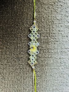 Handmade Mirror Work Rakhi