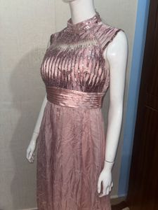 Elegant Pink Party Dress
