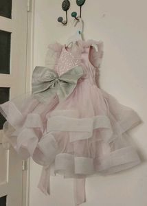 Elegant Pink Party Dress