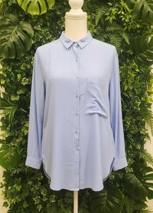 Cute Light Blue Shirt(get 1free