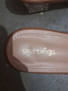 Brown Steppings Heels