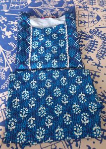 Vibrant Blue Kurta Set🪻