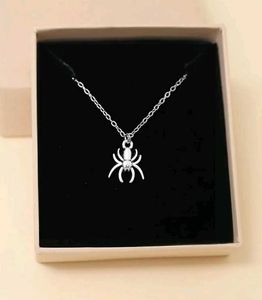 Spider Pendant Necklace