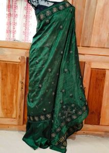 Beautiful ❤️ Saree With Blouse