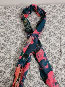 Floral Print Scarf
