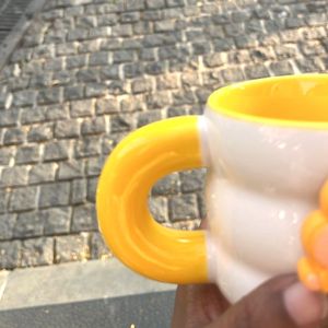 Shinchan Ceramic Mug - Yellow