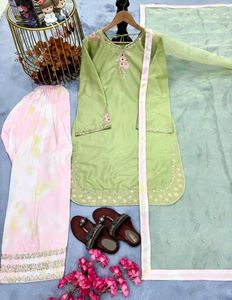 New Stayle Beautiful Pakistani Sirak Dress importa