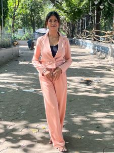 Peach Co-ord Set - Stylish &amp; Chic