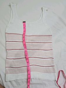 Korean Mymyt Jenny Eyelet Knitted Top