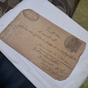 Vintage Envelope+letter