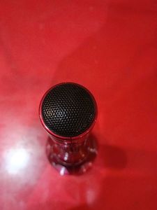 Red Wireless Bluetooth Karaoke Microphone