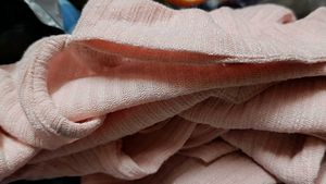 Chic Pink Cutout Long Sleeve Top