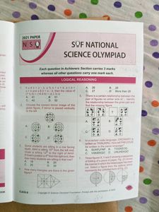 SOF NSO Olympiad Workbook Class 8 (2022-23) Mtg