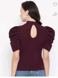 Puffed Sleeve Top