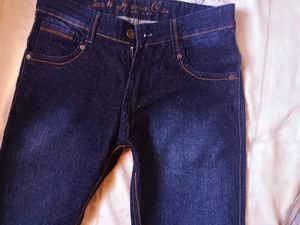 Dark Wash Denim Jeans