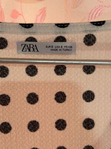 Zara Polka Dot Top