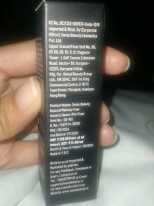 Swiss Beauty Natural Makeup Fixer